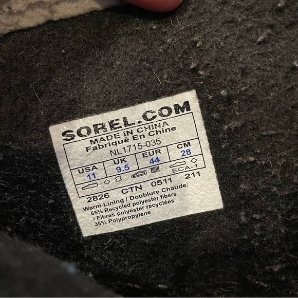 Sorel 1964 Southwest Aztec Print Rubber Waterproof Winter Snow Boots - Picture 11 of 13